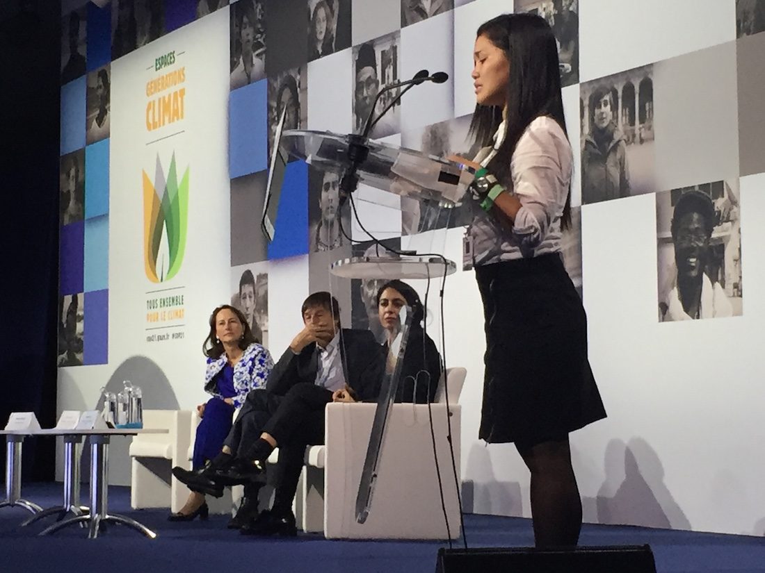 Yolanda survivor makes waves in Paris climate talks