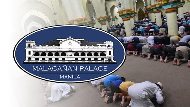 As Ramadan begins, Palace ‘prays for end to terrorism’