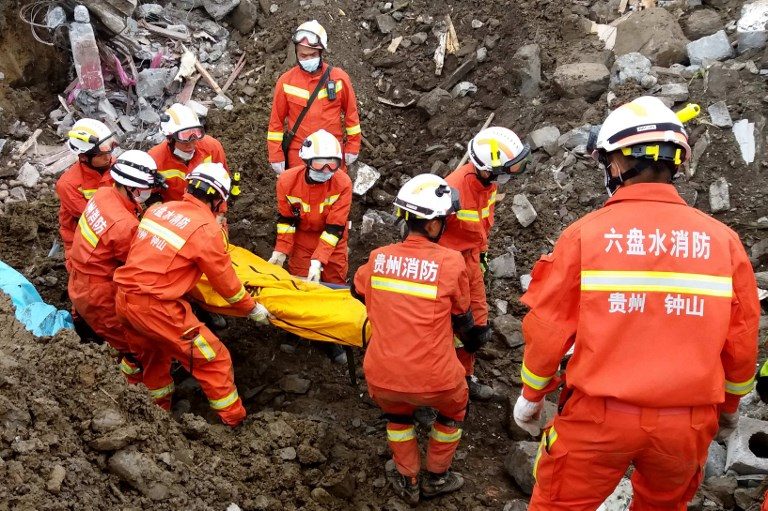 At least 15 dead in China landslide