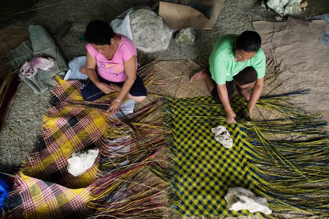 The women weavers of Basey