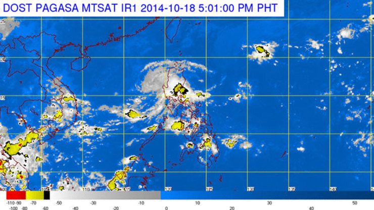Cloudy Sunday for Luzon