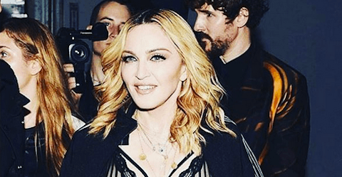 Foto dari akun instagram Madonna. 