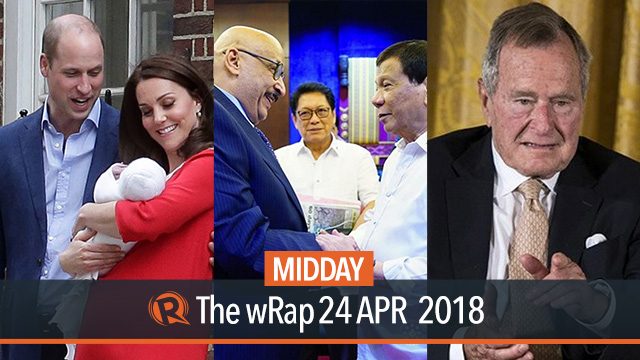 Philippines on Kuwait, William & Kate’s 3rd child, George H.W. Bush hospitalized | Midday wRap