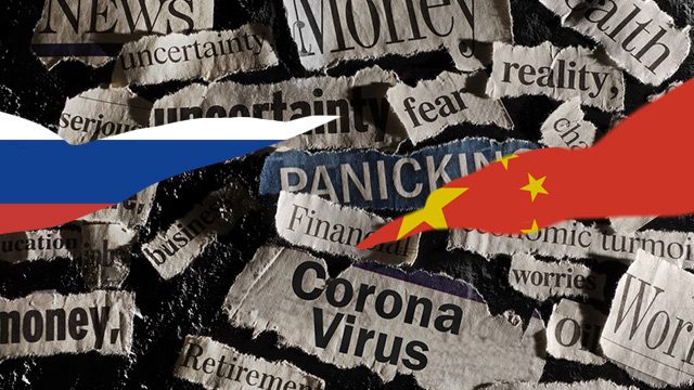 Distorted Chinese, Russian virus news takes root in West – study
