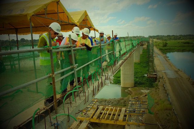 CONSTRUCTION. Phase II of the project is currently underway, and is expected to be completed by end-2017 or early 2018. Photo by Katerina Francisco/Rappler  