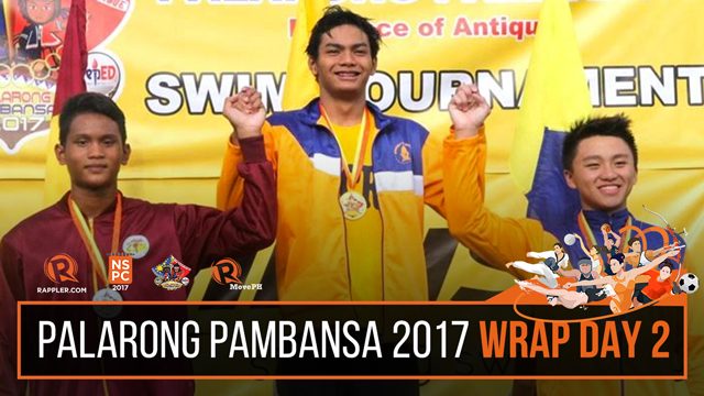 Palarong Pambansa 2017 wRap for Tuesday, April 25