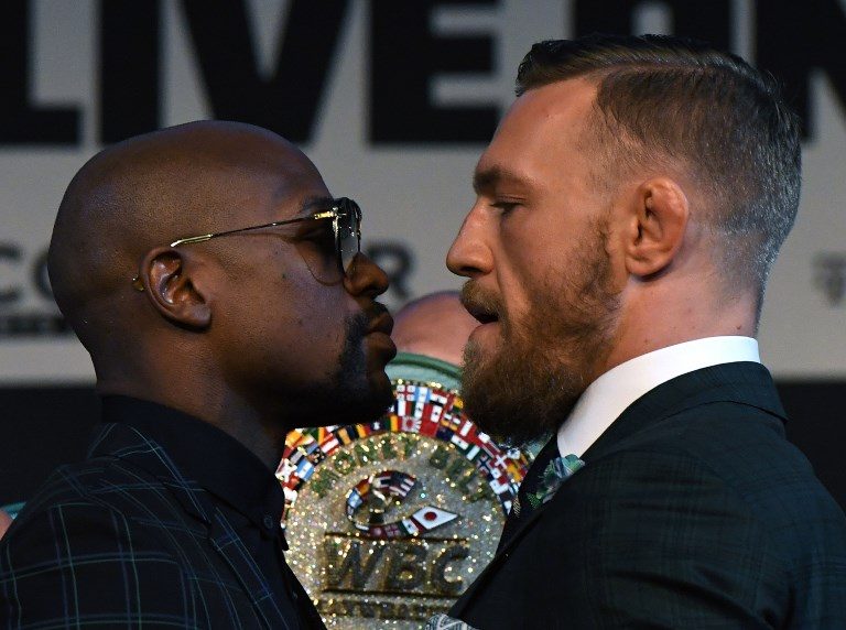 Mayweather, McGregor all-business at respectful press conference