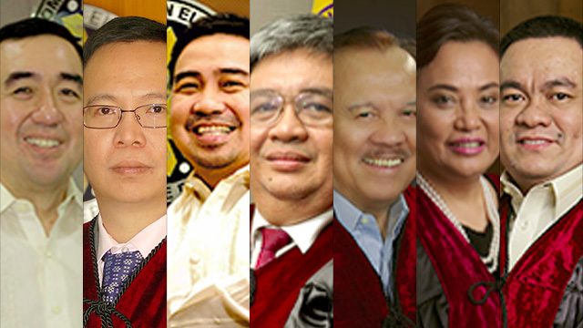 How Comelec commissioners voted on Grace Poe’s case