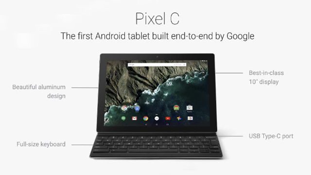 Google teases the company-made Pixel C tablet