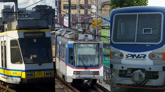 LIST: LRT, MRT, PNR schedules for Christmas 2015