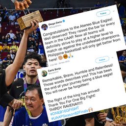 ‘Sweep victory:’ Twitter erupts as Ateneo completes UAAP three-peat