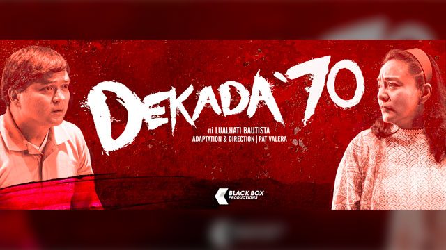 ‘Dekada ’70’ returns to stage in February 2020