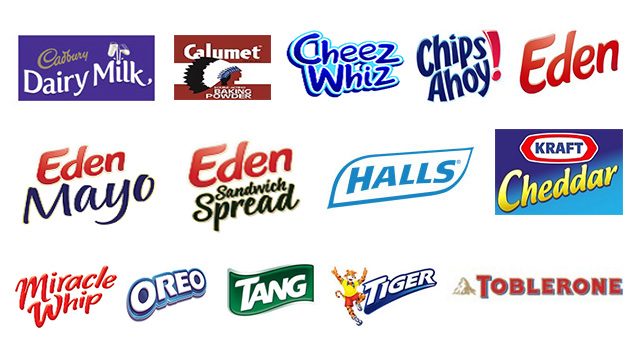 WELL-KNOWN BRANDS. From Cadbury to Toblerone, these are the Mondelēz  brands known for. Logos from the Mondelēz Philippines website  