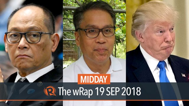 No pork in 2019 budget, Roxas on rice crisis, Trump on China | Midday wRap