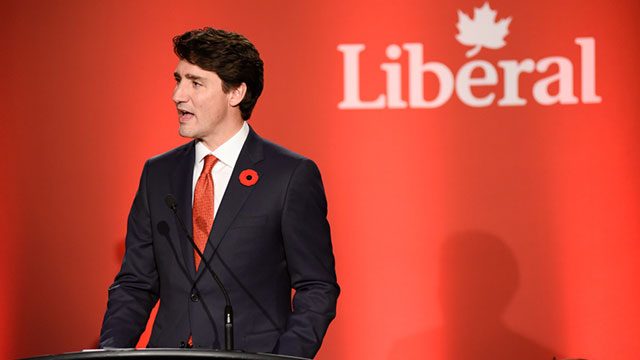 Trudeau says racism exists in all Canada institutions