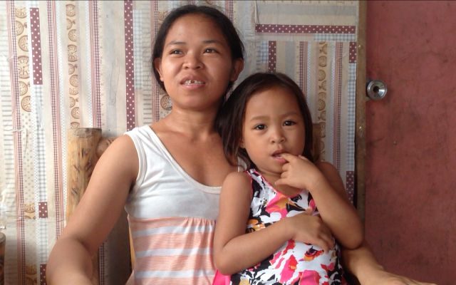 STAYING. Guinsaugon orphan Joanne Koquilla says she did not take the many opportunities presented to her because she did not want to leave Saint Bernard. Photo by David Lozada/ Rappler 