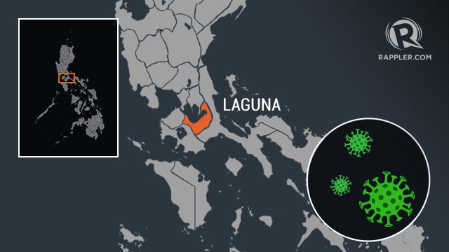 Laguna confirms first coronavirus infection