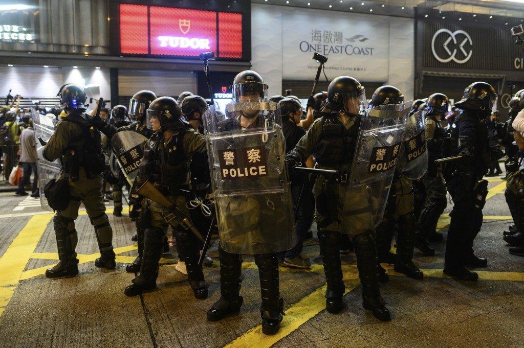 Hong Kong a ‘police state,’ prominent protesters tell AFP