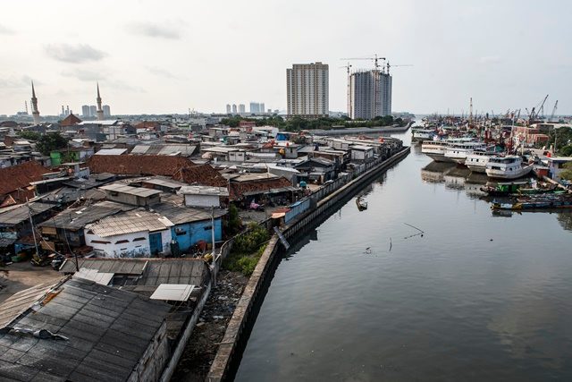CEK FAKTA: Kawasan pasar Ikan di Penjaringan, Jakarta Utara