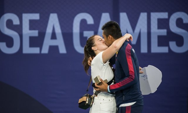 Filipino tennister gets engaged after nailing SEA Games silver
