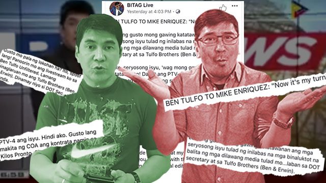 Tulfo brothers go after other media outfits, colleagues