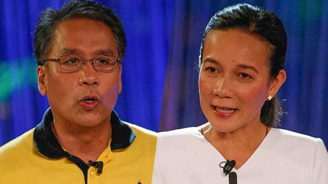 ‘Face-off,’ ‘fast talk’ rounds: Poe, Roxas are editors’ picks