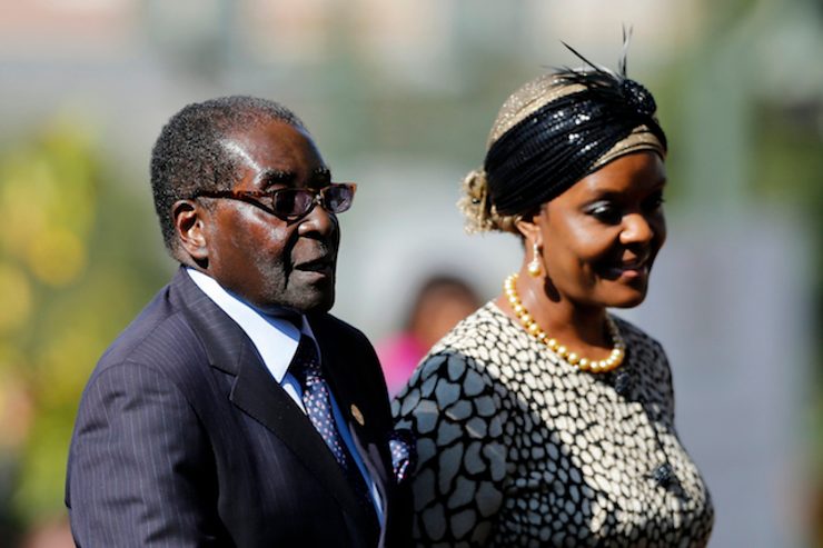 Mugabe’s wife joins fray over Zimbabwe succession