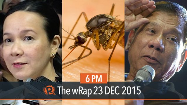 Comelec decision, Duterte donation, dengue vaccine | 6PM wRap