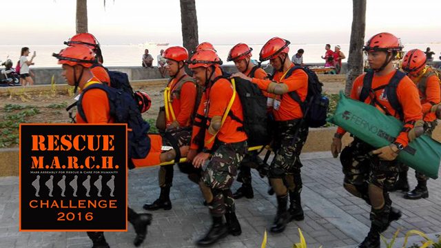 #RescueMarch 2016: Responders go the distance to save lives