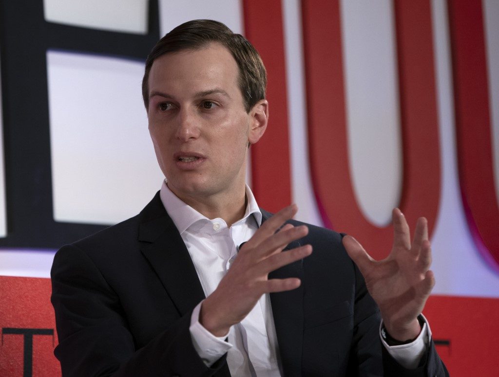 Kushner: Mideast plan to come after Ramadan