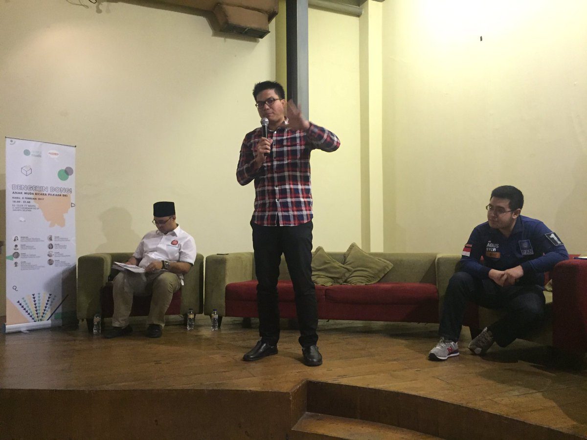 Aspirasi anak muda Jakarta kepada calon pemimpin mereka