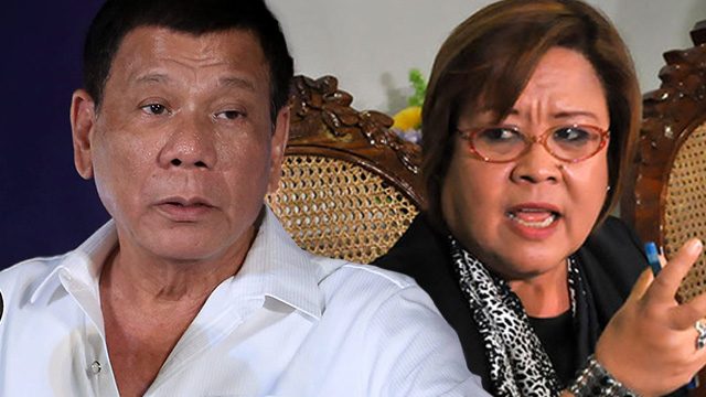 Declare Duterte ‘unfit’ for office, De Lima asks Cabinet