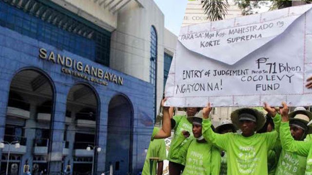 Sandiganbayan denies gov’t bid for early resolution of 2 coco levy cases