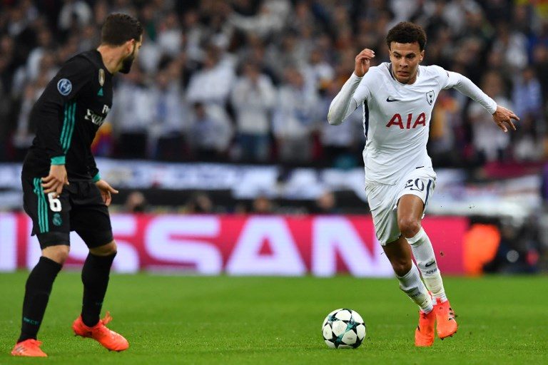 Tottenham stuns Real Madrid, joins Man City in Champions League last 16
