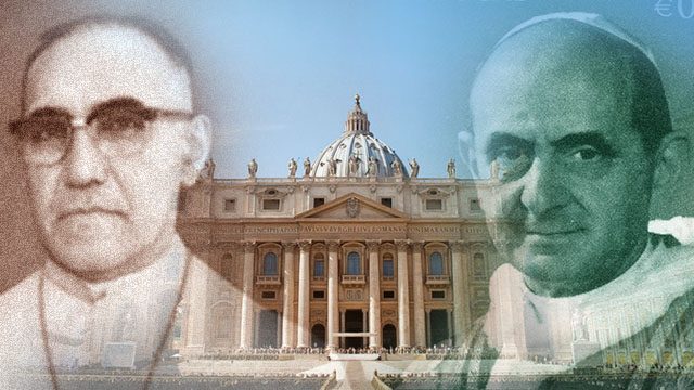 Slain Salvador archbishop, Pope Paul VI to be made saints