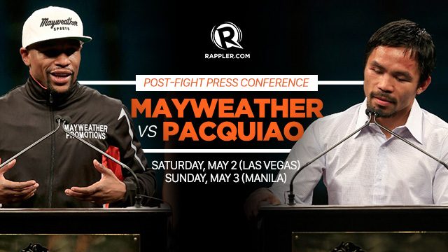 HIGHLIGHTS: Mayweather vs Pacquiao post-fight press conference