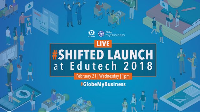 LIVE: #ShiftED launch at Edutech 2018