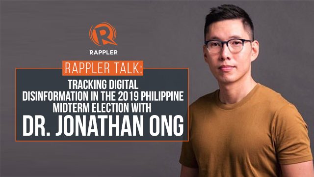 Rappler Talk: Disinformation in the 2019 Philippine midterm elections