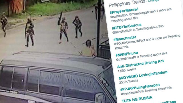 #PrayforMarawi: Twitter users show support for Filipino civilians, troops