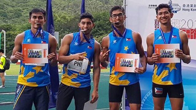 PH relay team sets new national mark in Hong Kong