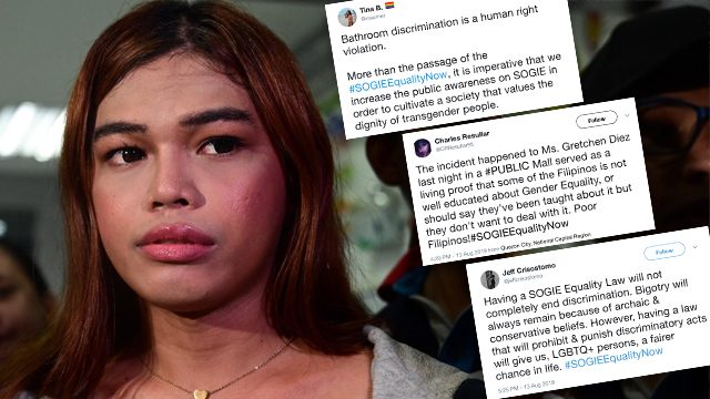 #SOGIEEqualityNow: Transgender restroom issue sparks call for passage of SOGIE bill