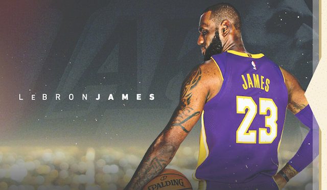 It’s official: LeBron James a Laker