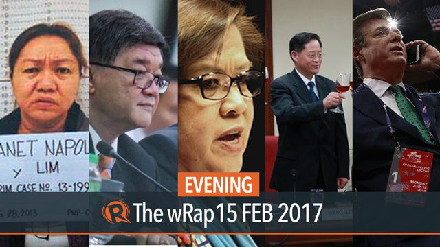 Napoles, Aguirre, Trump | Evening wRap