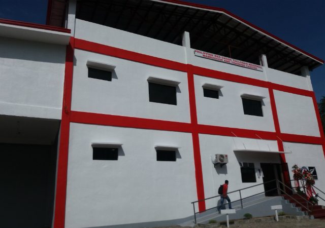 RECOVERY. The new Philippine Red Cross warehouse will be used for logistics purposes in times of disasters. Photo by Jazmin Romero/ Rappler 