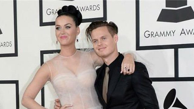 KATY PERRY AND DAVID HUDSON. At this year's red carpet. Jason Merritt/Getty Images North America/AFP