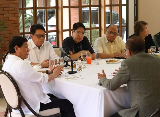 Duterte ends designation of gov’t peace panel members