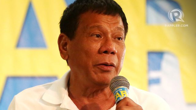 IN NUMBERS: President-elect Rodrigo Duterte