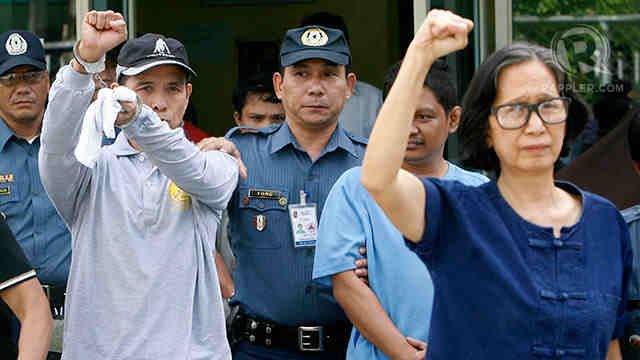 DOJ cancels bail of Tiamzons, 7 other NDF consultants