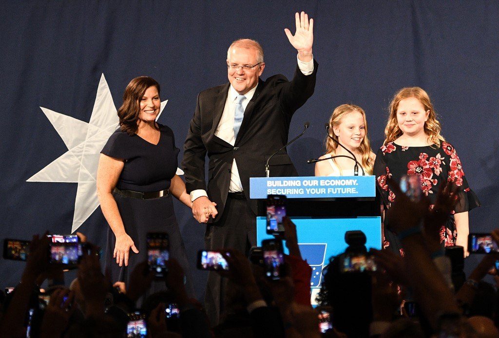 Ecstatic Australian conservatives bask in election glory