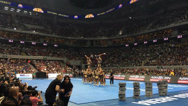 IN VINES: NU Pep Squad at 2015 UAAP Cheerdance